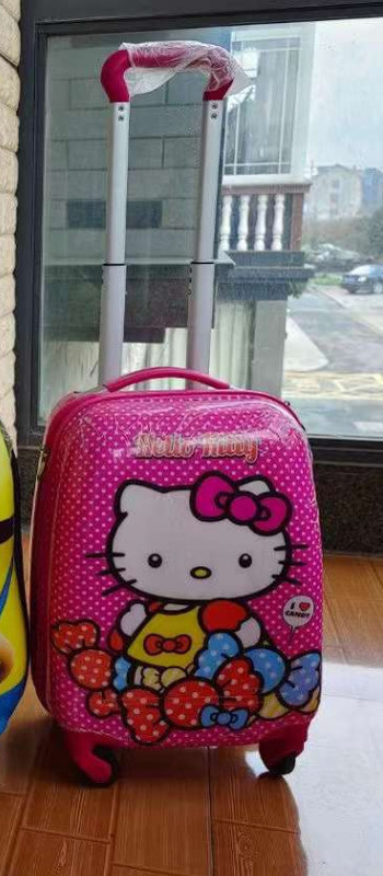 Kawaii Sanrioedd Kuromi My Melody Saco de Proteção de Bagagem Bagagem à prova de poeira Elastico Engrossado E Resistente ao Desgaste