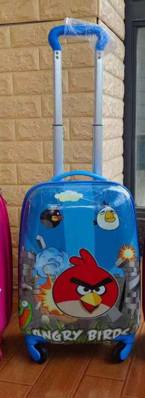 Fábrica de venda a retalho Custom Children's Luggage Light Trolley Case para alunos do ensino primário Outdoor Cartoon Travel Case