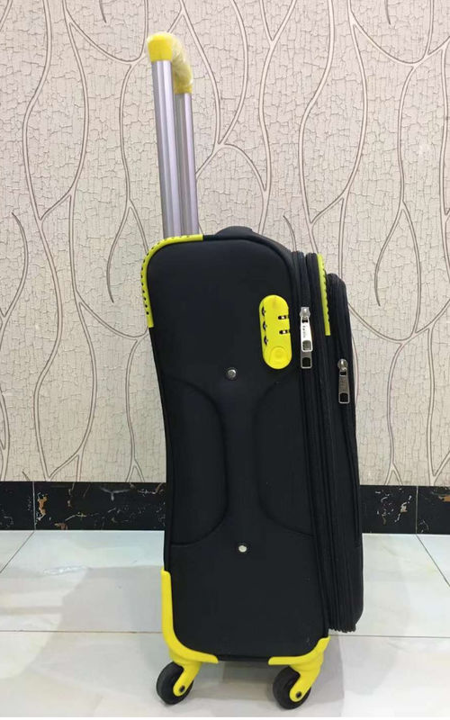 Fabricante Conjunto de bagagem de viagem Maleta suave de viagem Bolsa de carrinho Bolsa de bagagem de carrinho de tecido de concha suave