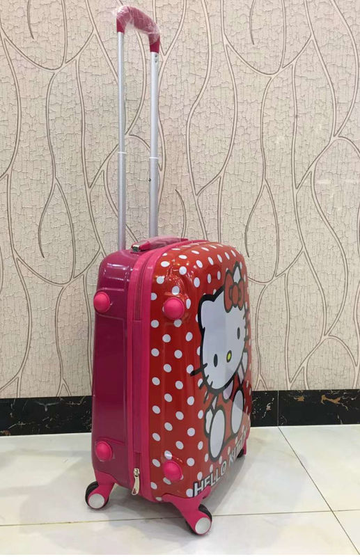 Carry On Suitcase Kids Rolling Baggage Cabin Travel Trolley Baggage Bag Cartoon Animal Suitcase infantil