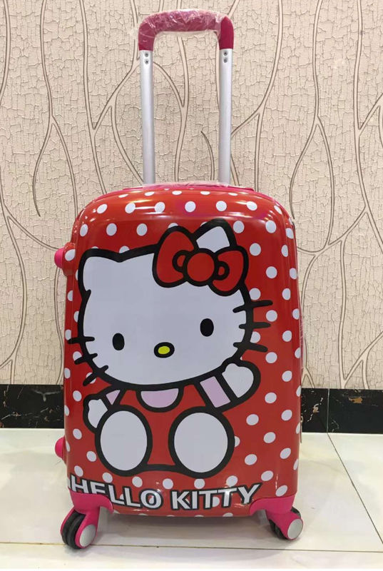 Carry On Suitcase Kids Rolling Baggage Cabin Travel Trolley Baggage Bag Cartoon Animal Suitcase infantil