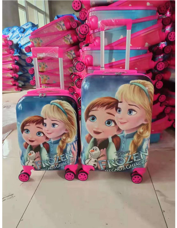 Venda Quente Impressão Personalizada Bagagem Crianças 16/20 polegadas Crianças Bagagem Maleta Para Crianças