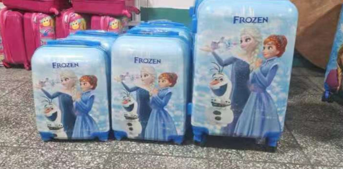 Fábrica Preço baixo Crianças Mochila rolante Kinder Maleta Saco de cabine Carry-On Maleta Crianças Bagagem