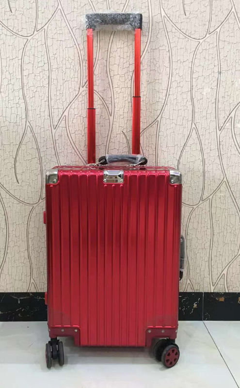 Fabricantes Fábrica de grande capacidade Fornecedora de maleta de moldura de alumínio 3 peças de bagagem com suporte de taça