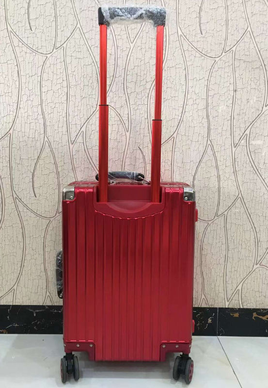 Fabricantes Fábrica de grande capacidade Fornecedora de maleta de moldura de alumínio 3 peças de bagagem com suporte de taça