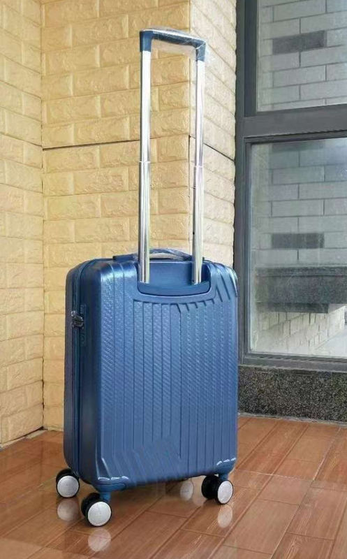 Unisex ABS Set de bagagem de viagem de fábrica direta 3-piece Spinner Caster Carry-On Check-in Trolley maletas para o exterior