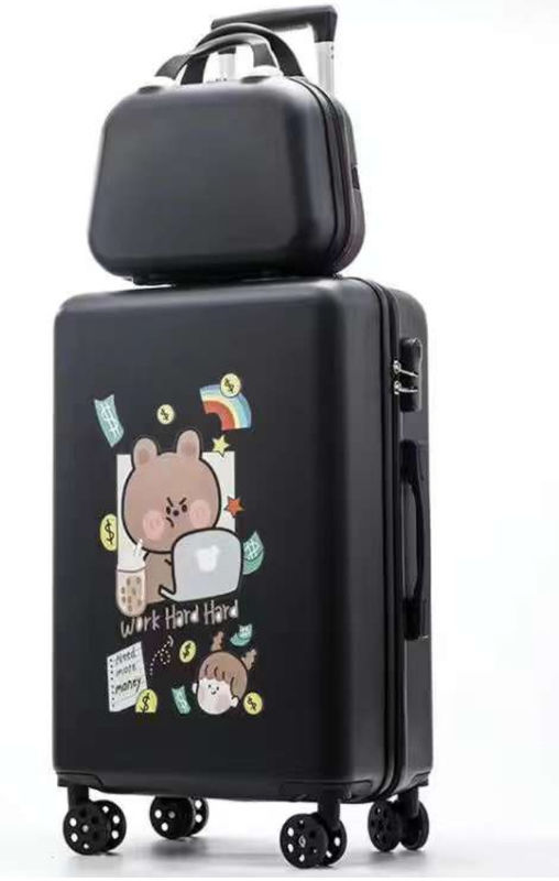 Lista de bagagem de embarque Multicolor Mulher Pc Hard Shell