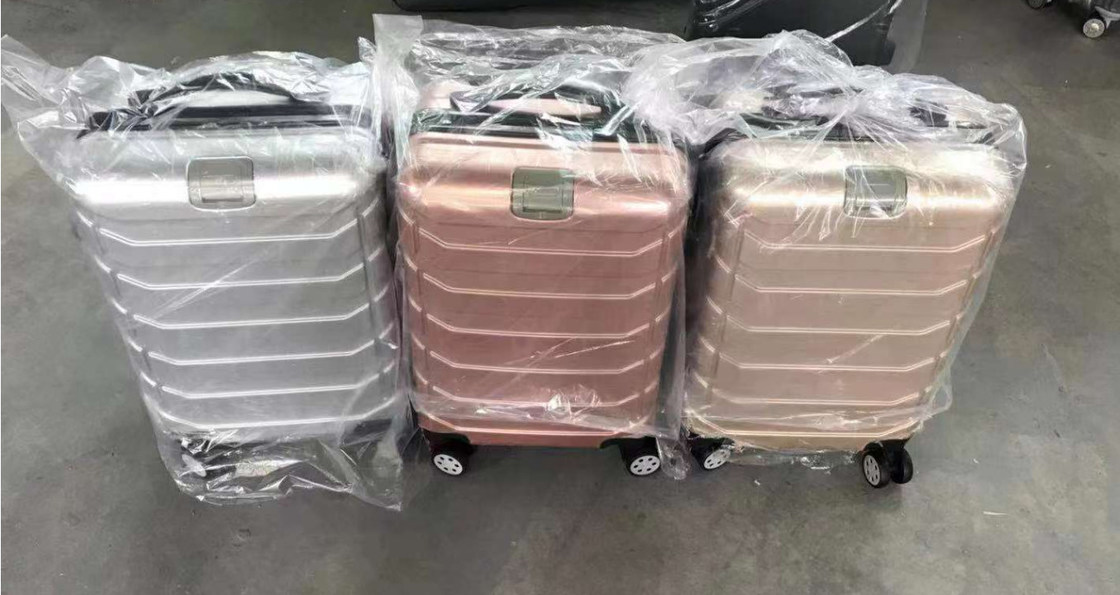 ABS Alumínio Trolley Sacos de viagem Set de bagagem Maleta Em Rodagens 20 polegadas Trolley Set de bagagem