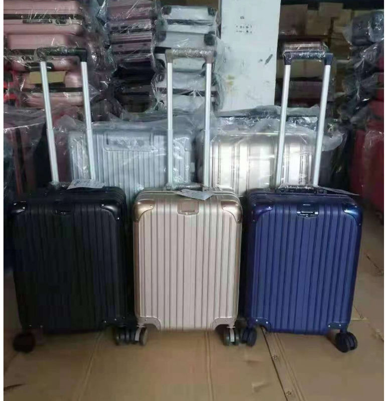 Nova mais recente maleta de viagem ABS + PC Universal roda fechadura carrinho caixa arrastando caixa de couro caixa código caixa de bagagem por atacado