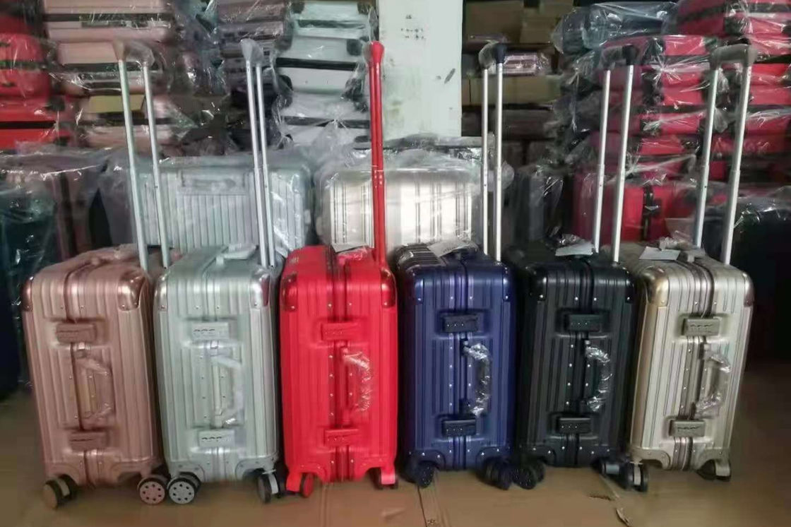 Nova mais recente maleta de viagem ABS + PC Universal roda fechadura carrinho caixa arrastando caixa de couro caixa código caixa de bagagem por atacado