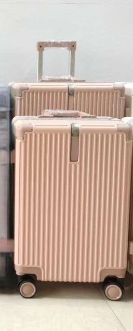 Caixa de viagem de negócios bagagem 20 24 polegadas portátil ABS Unisex Alumínio maleta