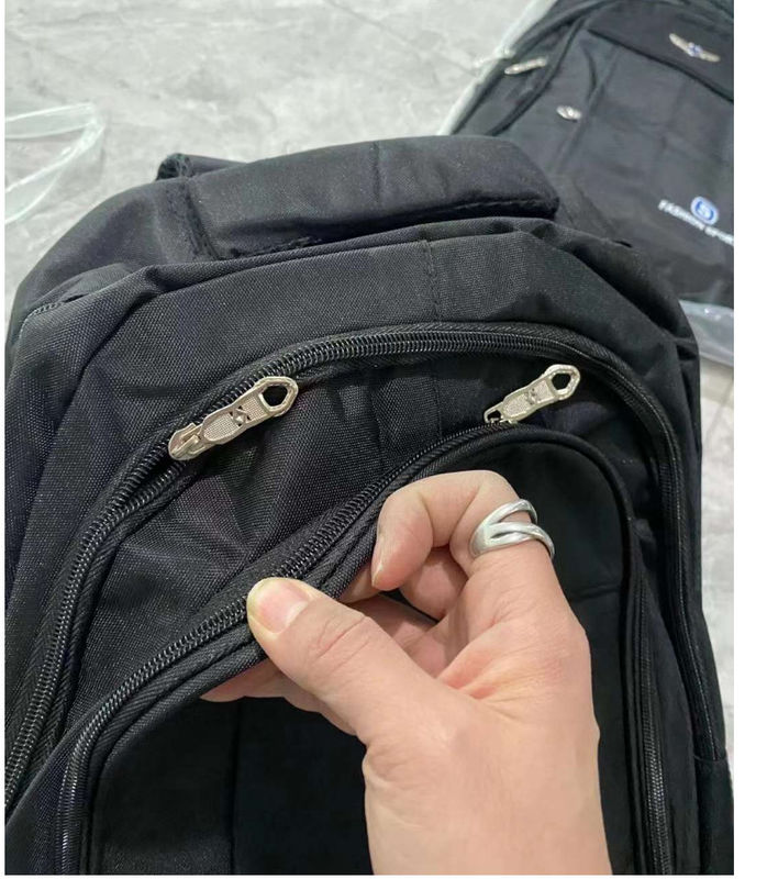 De volta ao trabalho tendência novo design logotipo personalizado poliéster forro mochila homem