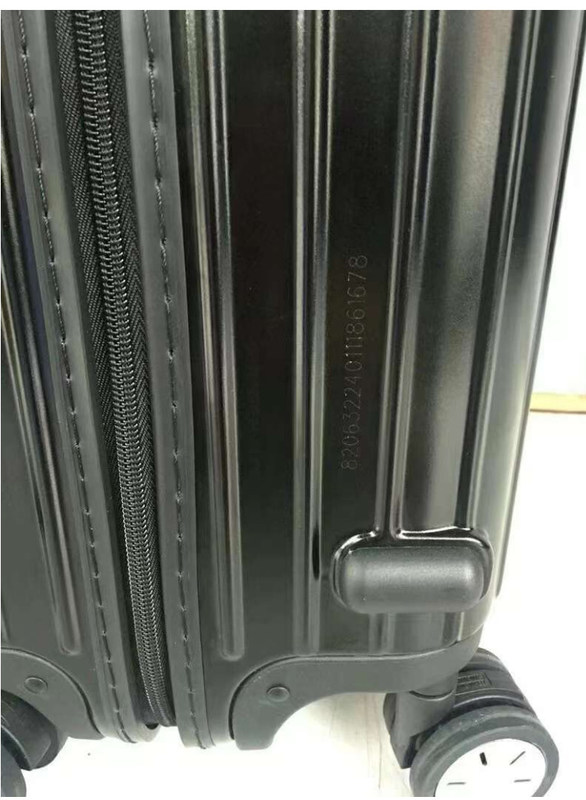 20 polegadas Unisex Adult Trolley Case com nova caixa de senha grande capacidade cor sólida anti-colisão Leisure Spinner