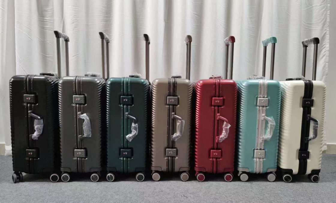 Alta qualidade bagagem de mão maleta ABS + PC bagagem 3 peças conjuntos com logotipo atacado Carry On bagagem