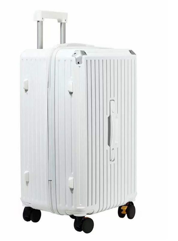 Nova fábrica de design por atacado maleta de grande capacidade carrega em bagagem PC ABS Hard Shell Spinner Wheels Combination Lock