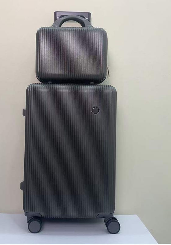 Custom Carry On Baggage Pocket Front Business Pp Light Weight Sacos de viagem Maleta Trolley Set Maleta 4 rodas