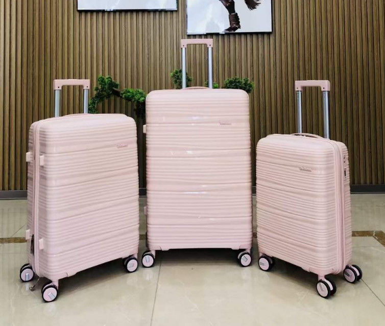Venda direta de fábrica 4 peças maletas de mão maleta de viagem de carrinho saco de viagem PP equipamentos de bagagem com bolsas de mão