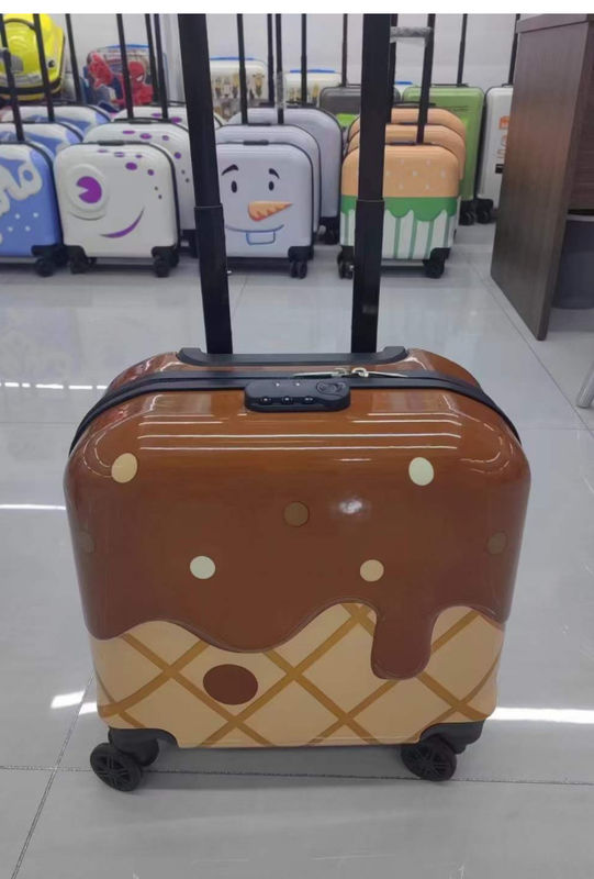 Customize Cartoon Pattern Cartoon Cartoons de moda Bolsa de mala Crianças Bagagem de viagem Bolsas de viagem Crianças Viagem Trolley Bagagem