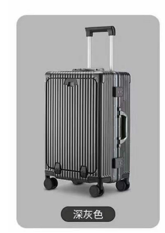 Maleta multifunção viagem personalizada 360 graus viagem Abs maleta bagagem saco de carrinho de bagagem 18 20 24 polegadas
