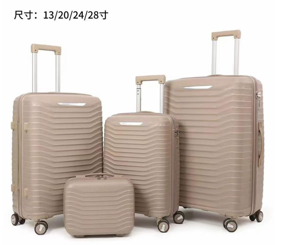 Viagens únicas Pp 3 4 Roues 4pcs maleta bagagem sacos de carrinho para meninas viagens ao ar livre