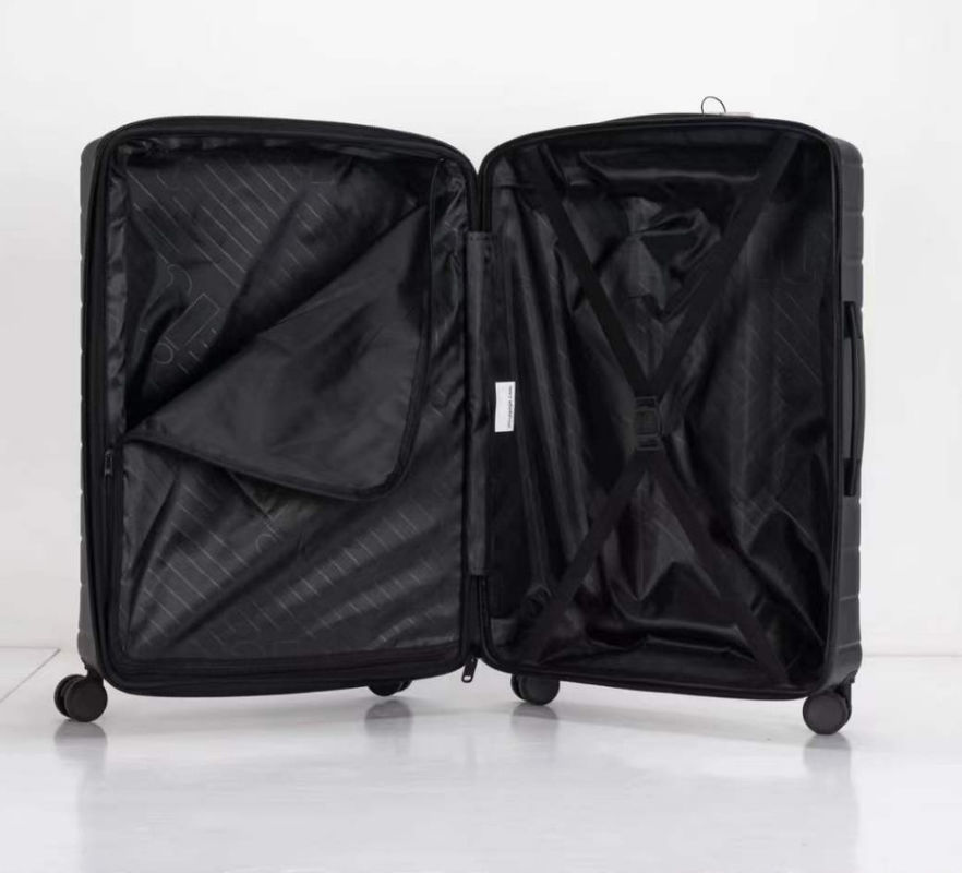 Fábrica Custom Branco 3 Peças ABS Hardshell Carry-On Set de bagagem Unisex Gear de viagem com rodas giratórias