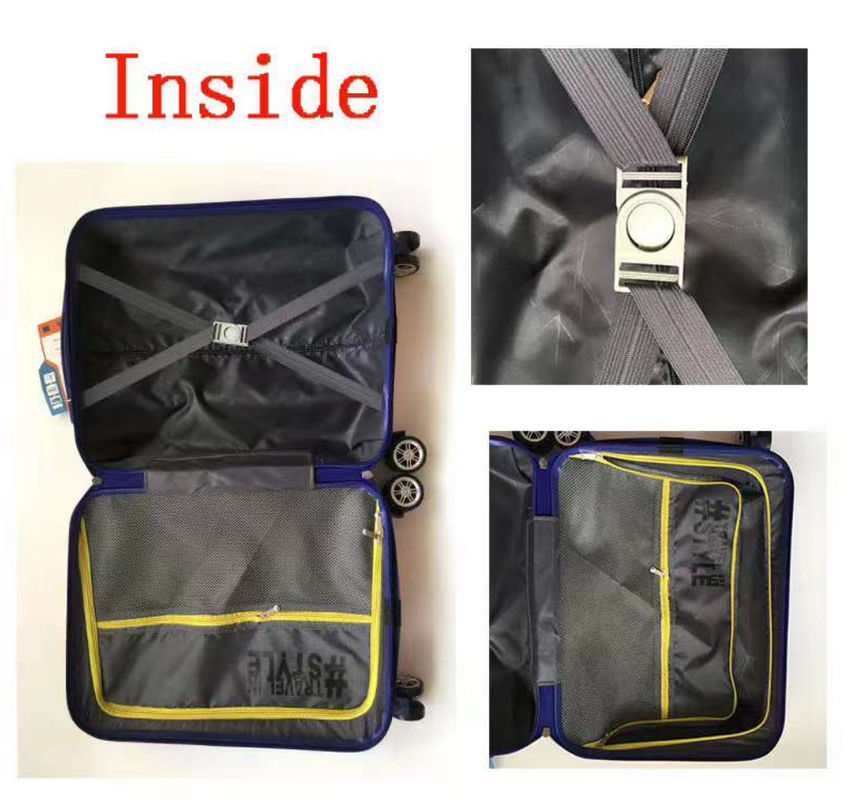ABS clássico Vintage 3 peças Set de sacos de carrinho de mão Saco de viagem