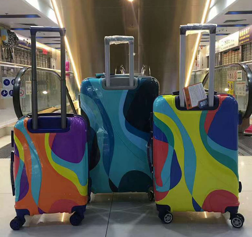 ABS clássico Vintage 3 peças Set de sacos de carrinho de mão Saco de viagem
