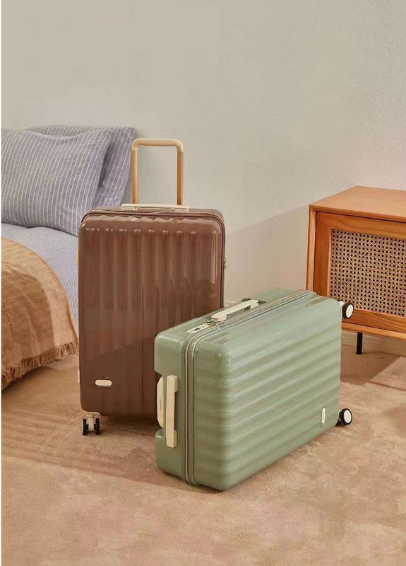 Unisex Bagagem de rolagem maleta de férias conjunto de casais viagem Password anti-queda pacote de viagem Carregar na bagagem