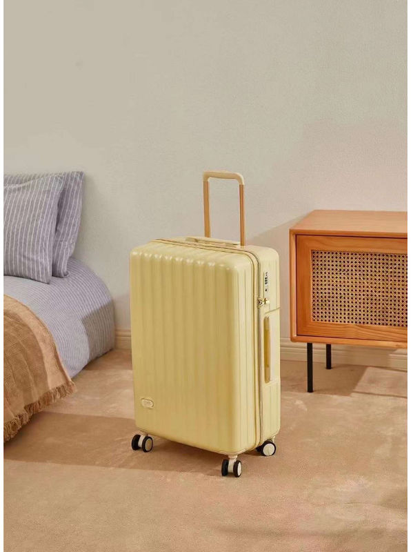 Taças Maleta pequena personalizável para viagens 16 polegadas Bolsas de viagem Carrinho de bagagem Conjunto de fato Unisex Carryon