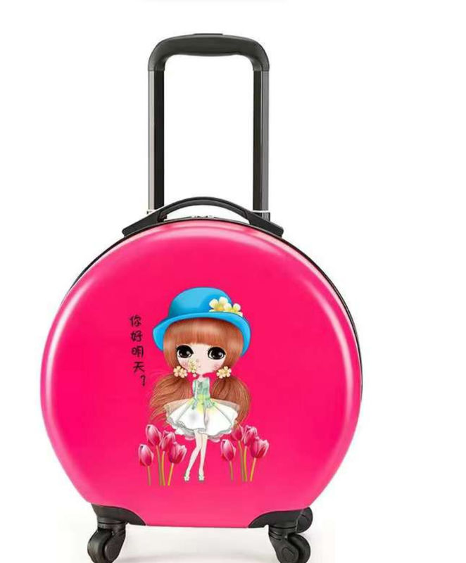 Preço mais baixo Venda Hot ABS + PC Personalizado Crianças Bagagem Aeronaves Embarque Caso Trolley Caso