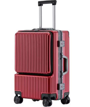 20 24 28 Maletas Peças de bagagem Conjunto de bolso dianteiro Laptop Saco de viagem Trolley Conjunto Carregar em bagagem com rodas