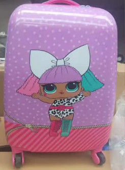 Mini-maleta com alça macia Viagem Unicórnios Maleta em rodas Bagagem Olá, meus gatinhos Maleta para crianças