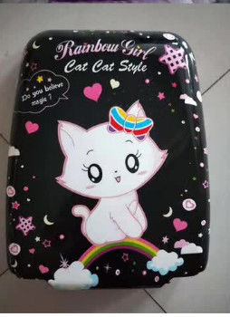 18 polegadas de venda a quente Sanrioed crianças de carrinho maleta desenho animado Kulomi KT gato Ma-Rioed Cute Saco de bagagem