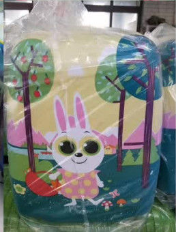 Aceitar Desenhos Personalizados 18 polegadas Abs Trolley Kids Carry On Bagagem Com Mochila Para Crianças